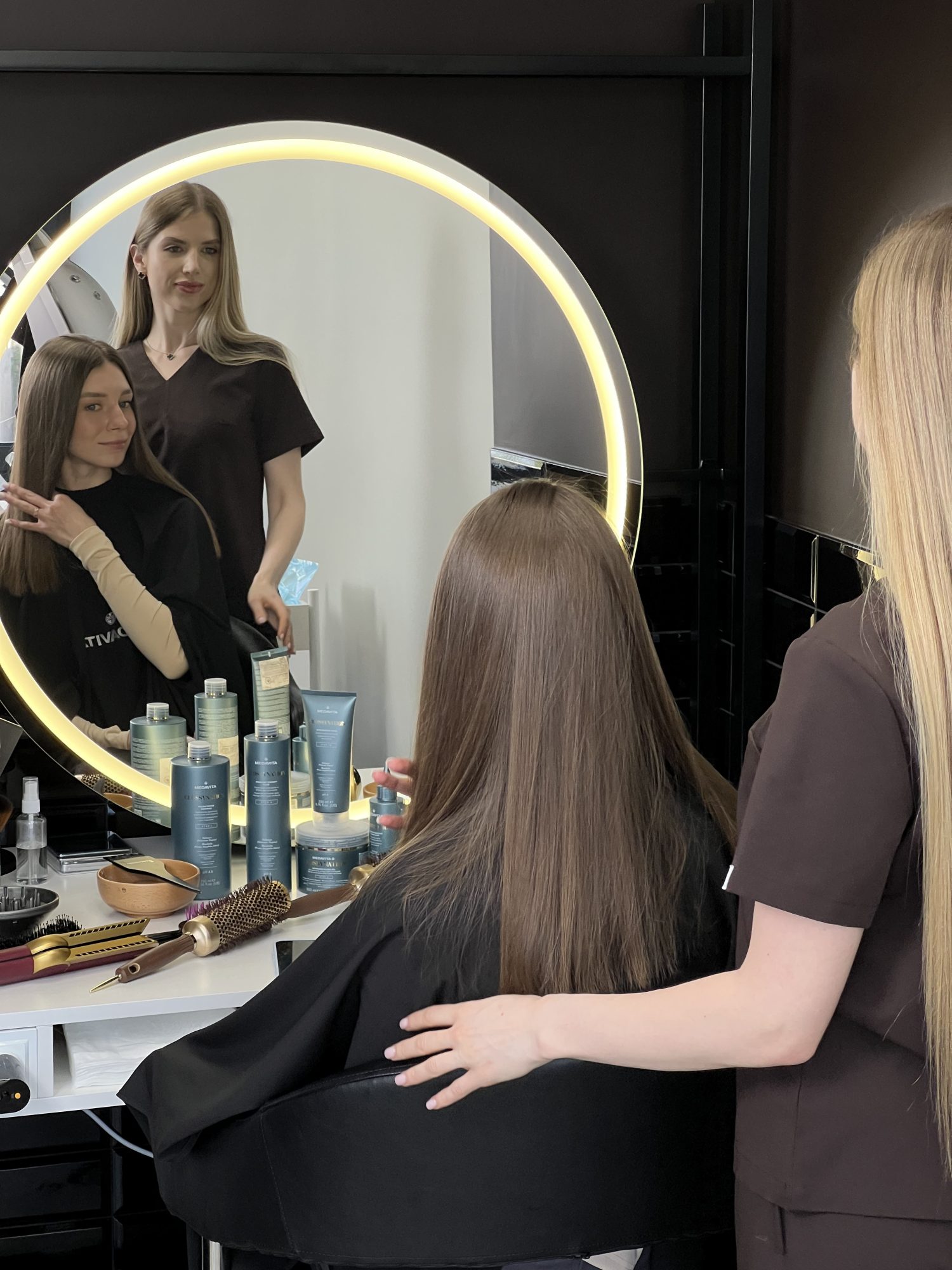 Ламінування волосся Glossynation