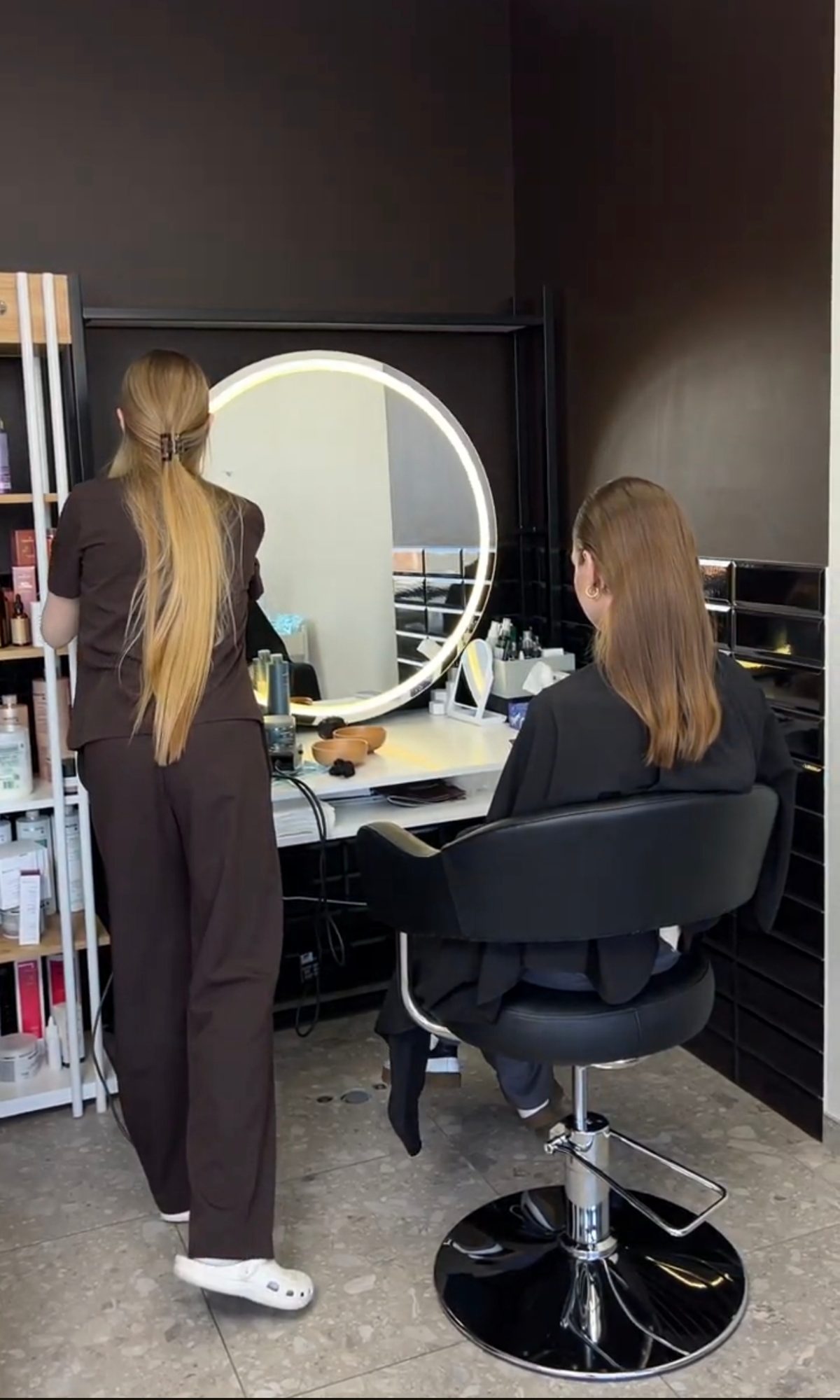 До - Ламінування волосся Glossynation
